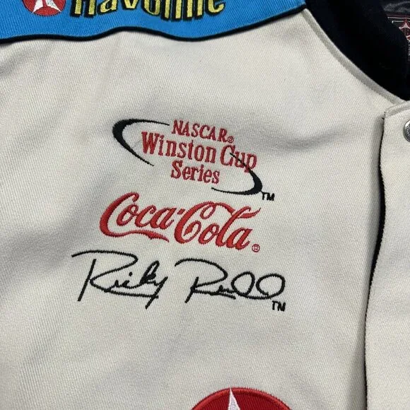 JH Designs Rickey Rudd Racing Jacket NASCAR Size XL Winston Cup Havoline - Picture 4 of 7